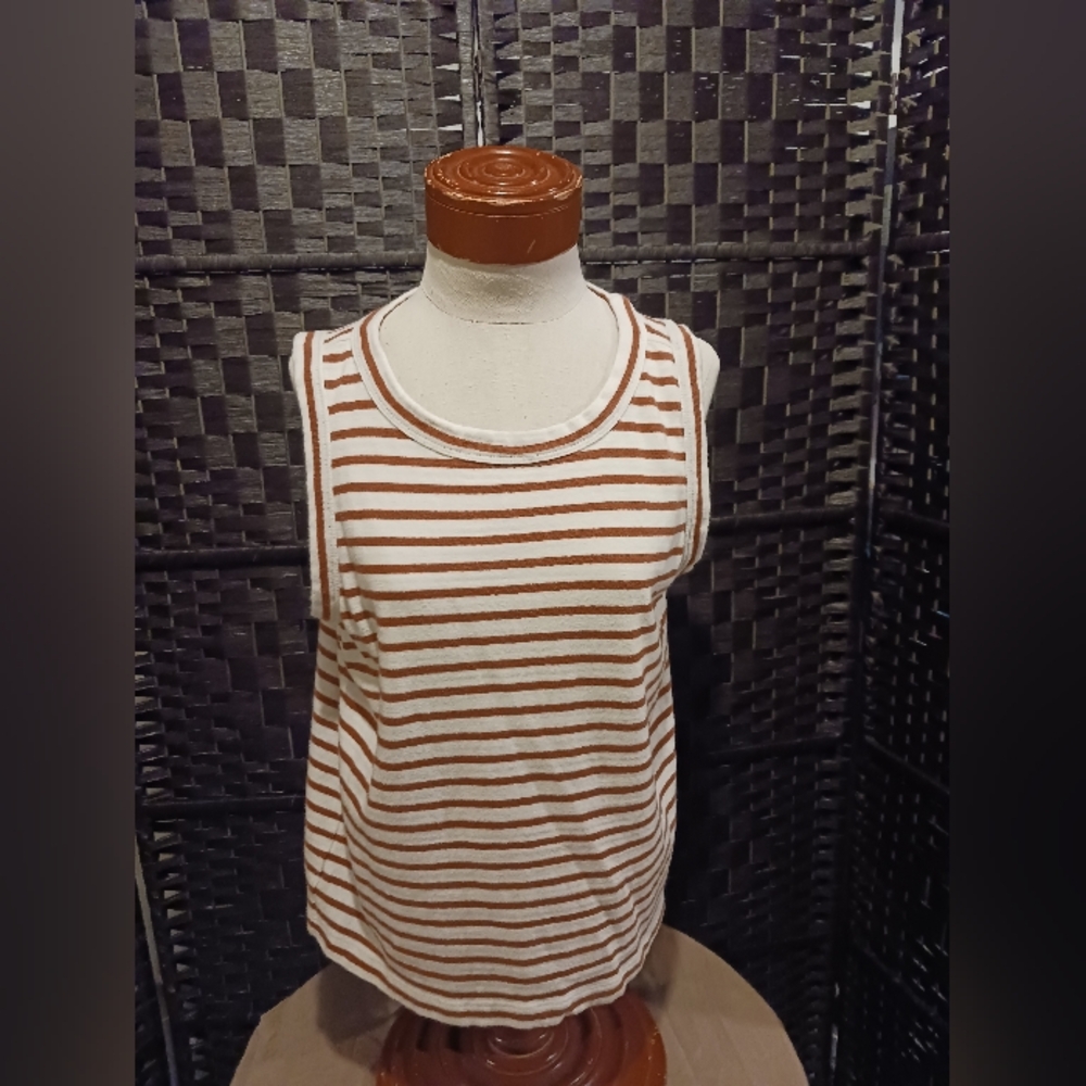 Loft sleeveless dress tank size large EUC